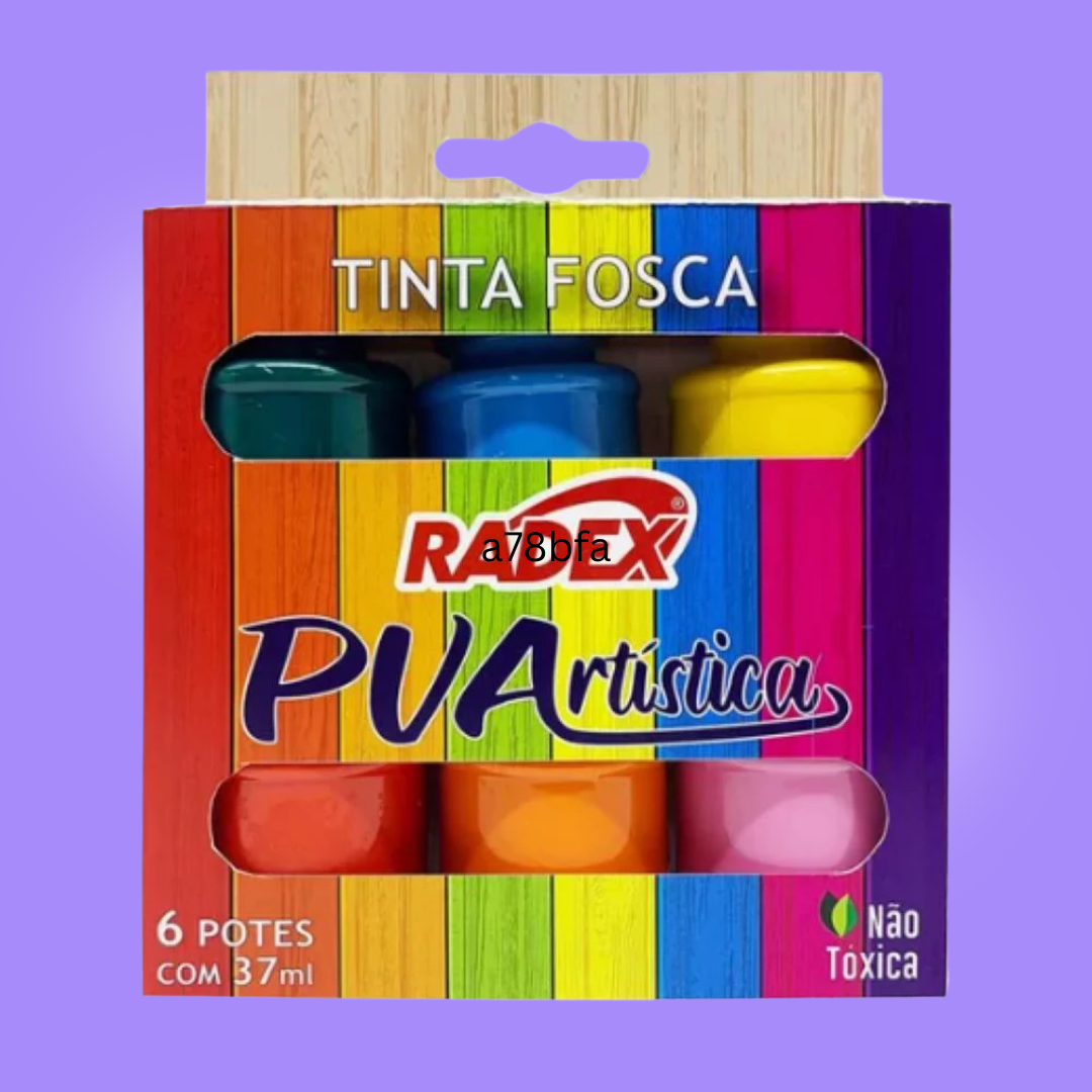 Tinta PVA Artística Fosca 37ML - Radex